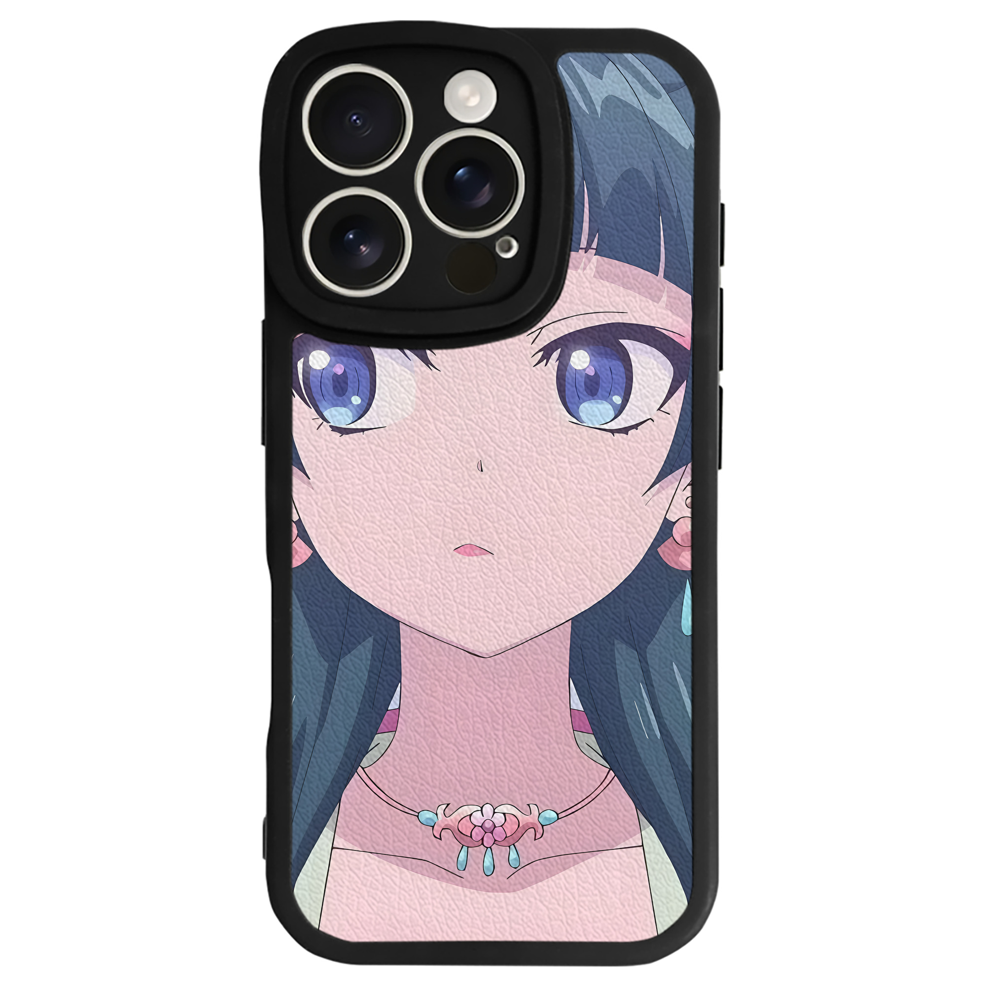 （画像用） 薬屋のひとりごと The Apothecary Diaries 【iPhone 16シリーズ対応】シリコンスマホケース（レザー調） 材質：シリコン